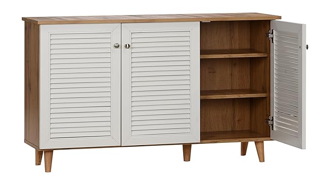 Adore chestnut finish cabinet - Adore & Décor
