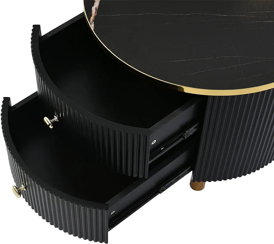 Adore chic base drawer side table - Adore & Décor