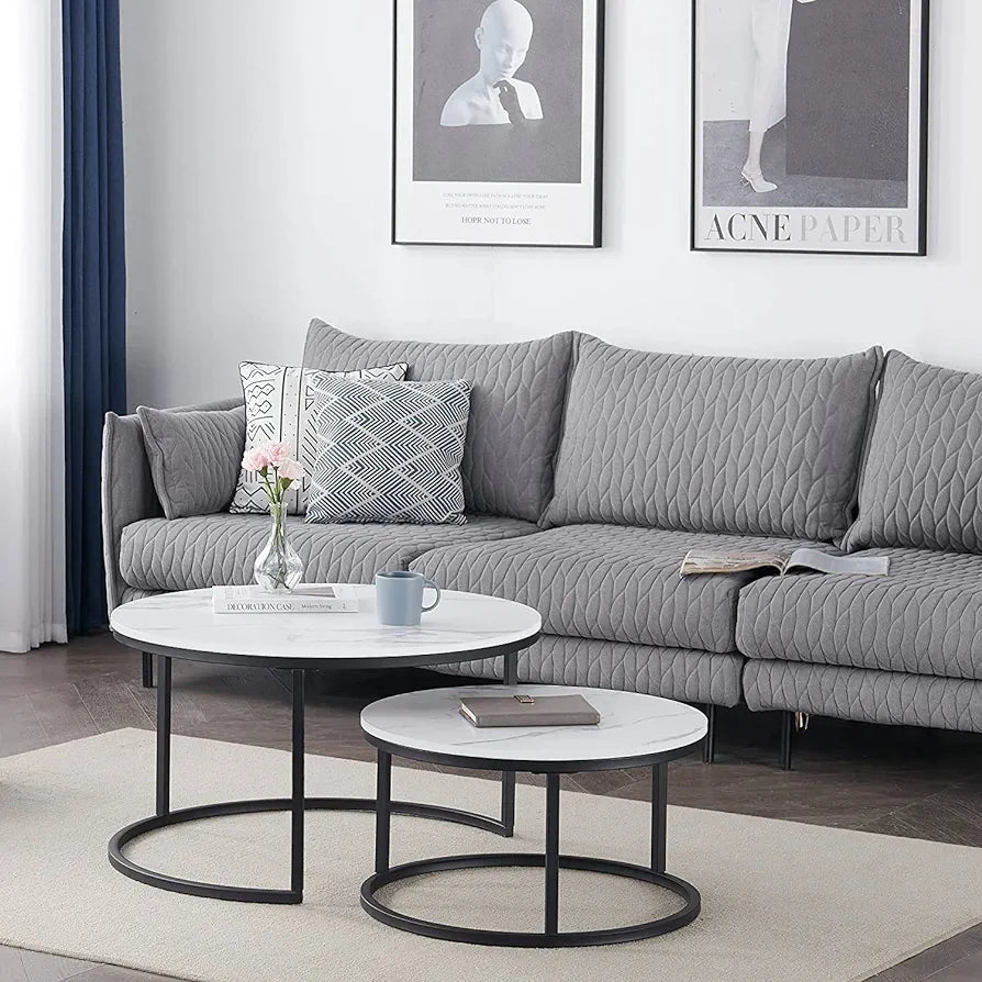 Adore Classic BW nesting tables - Adore & Décor