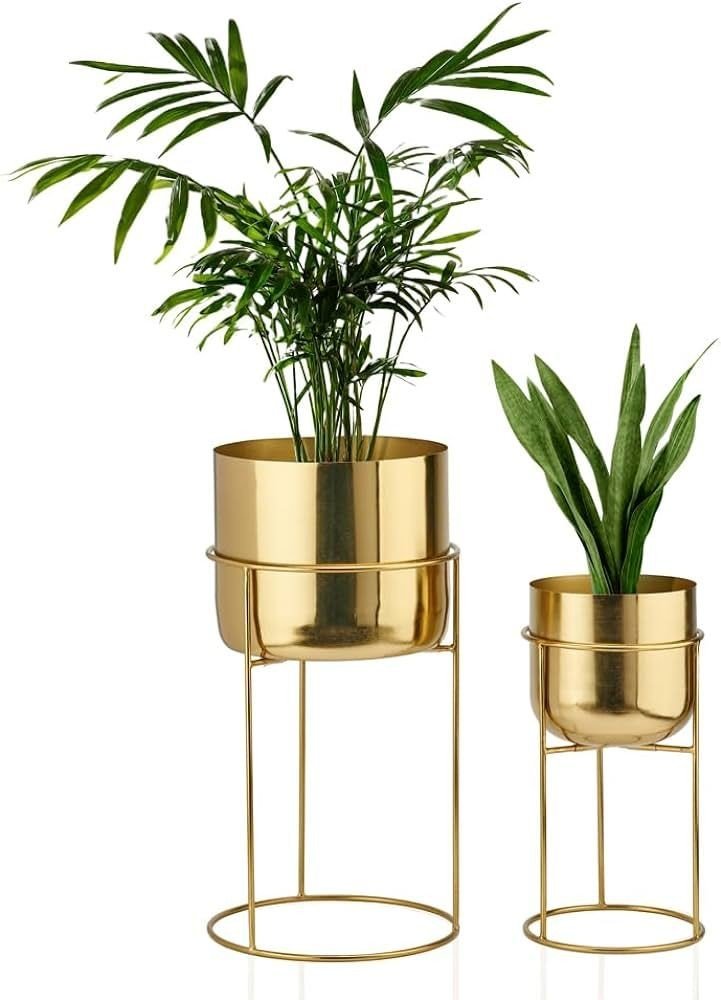 Adore cozy corner bundle[Ottoman, Floor lamp, Hanging light, Metal planter] - Adore & Décor