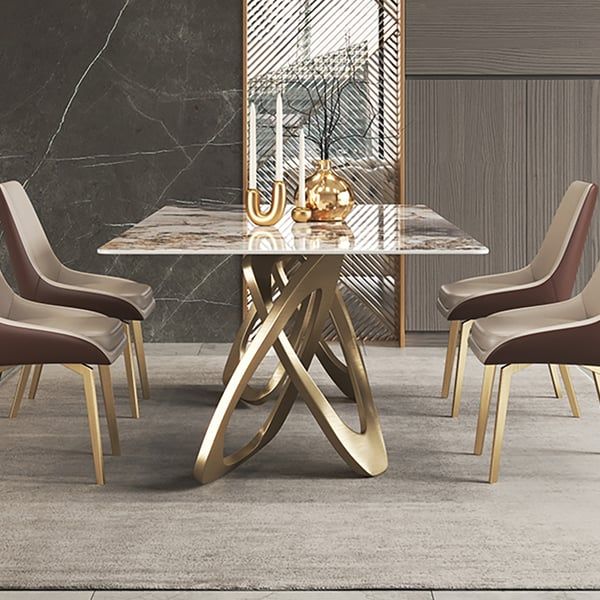 Adore crossed legs etiquette dining table - Adore & Décor