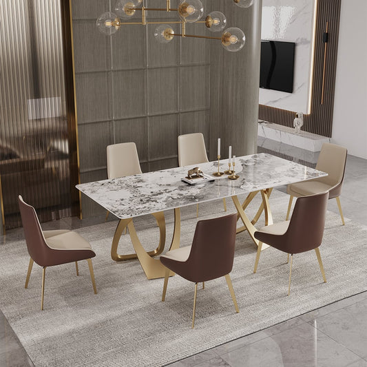 Adore crossed legs etiquette dining table - Adore & Décor