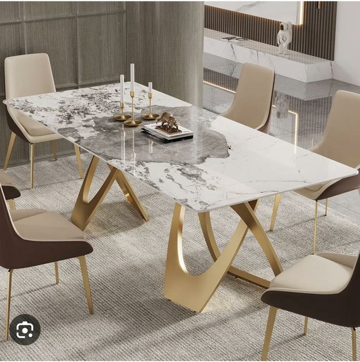 Adore crossed legs etiquette dining table - Adore & Décor