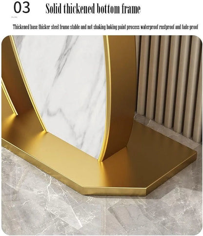 Adore curvey straight console table - Adore & Décor