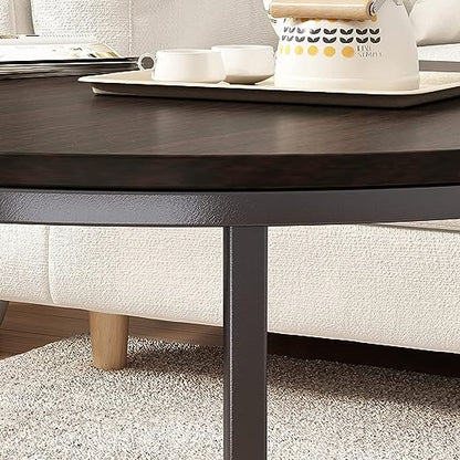 Adore DARK DREAMS Nesting Table [ set of 2][Engineered Wood, Wrought Iron] - Adore & Décor