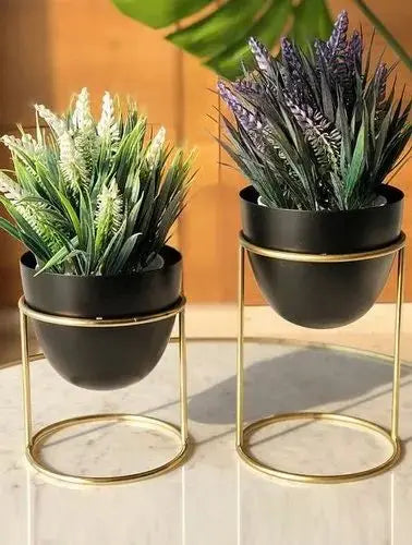 Adore Desktop planter with stand [single] - Adore & Décor