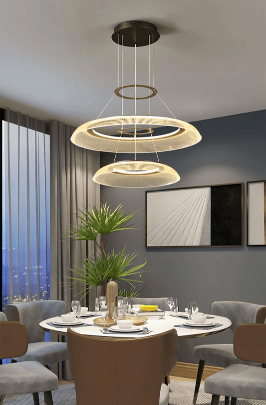 Adore Dual Tier umbrella chandelier - Adore & Décor
