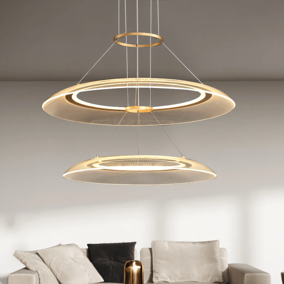 Adore Dual Tier umbrella chandelier - Adore & Décor