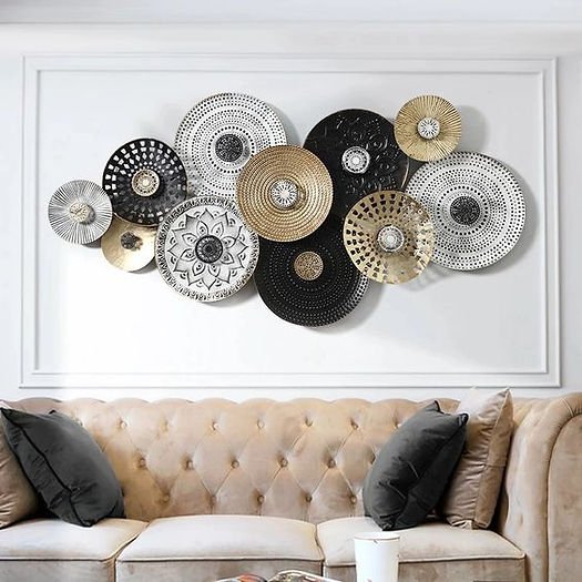 Adore Elegance attribute metal wall hanging - Adore & Décor