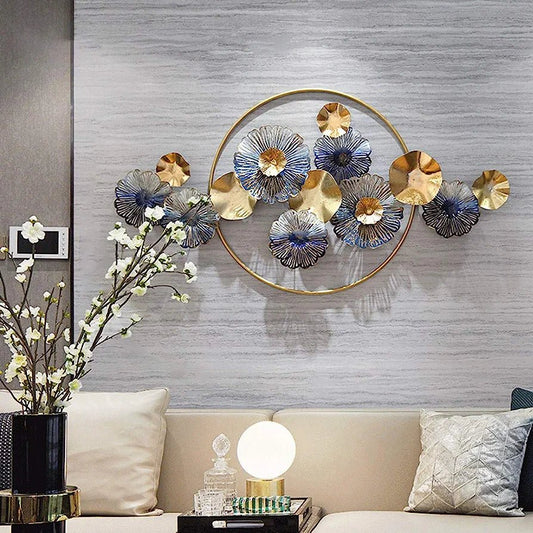 Adore eternal ring brass metal wall hangings - Adore & Décor