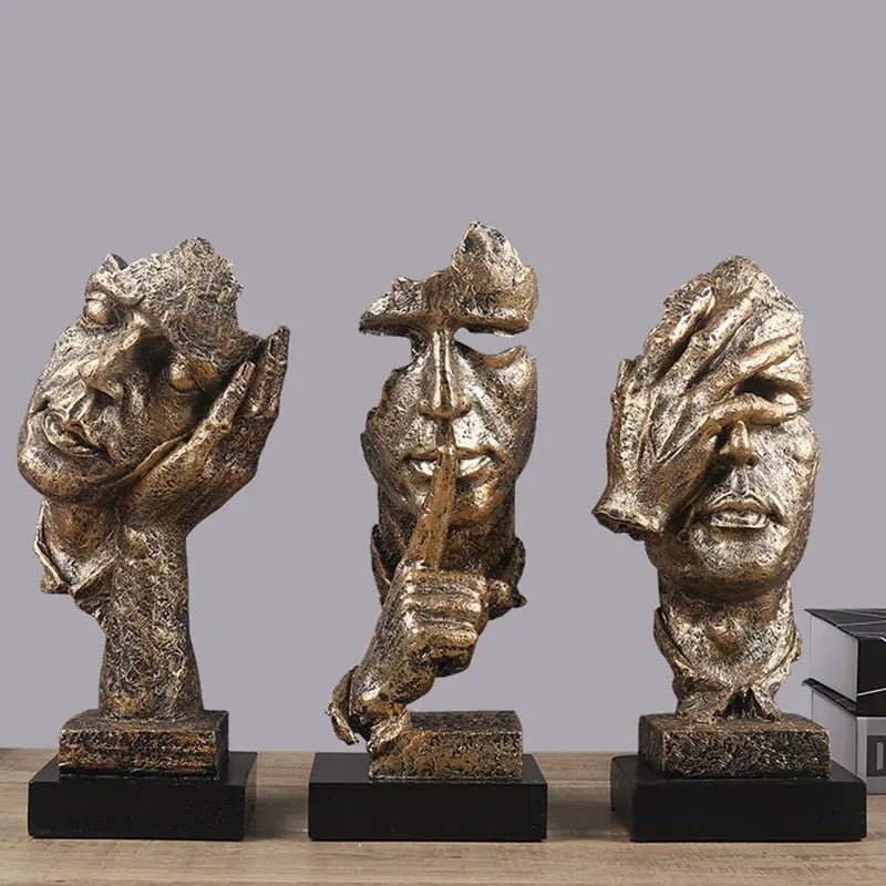 Adore Face sculpture set - Adore & Décor