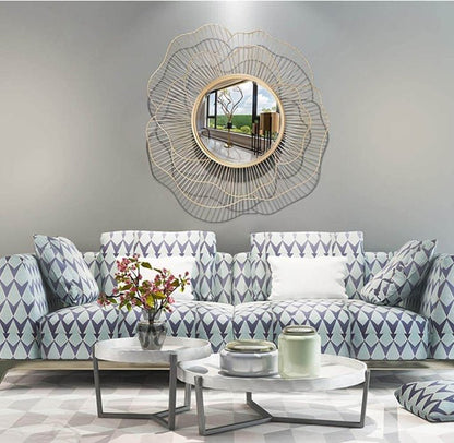 Adore Flared petal frame mirror - Adore & Décor