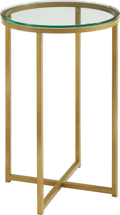 Adore Glass mount side table - Adore & Décor
