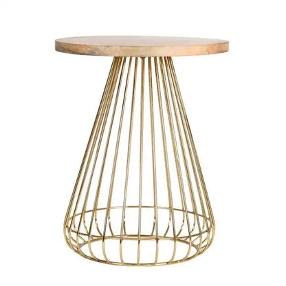 Adore Gold aisle cage table - Adore & Décor