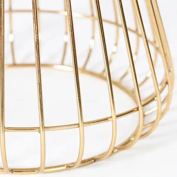Adore Gold aisle cage table - Adore & Décor