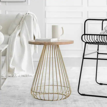 Adore Gold aisle cage table - Adore & Décor