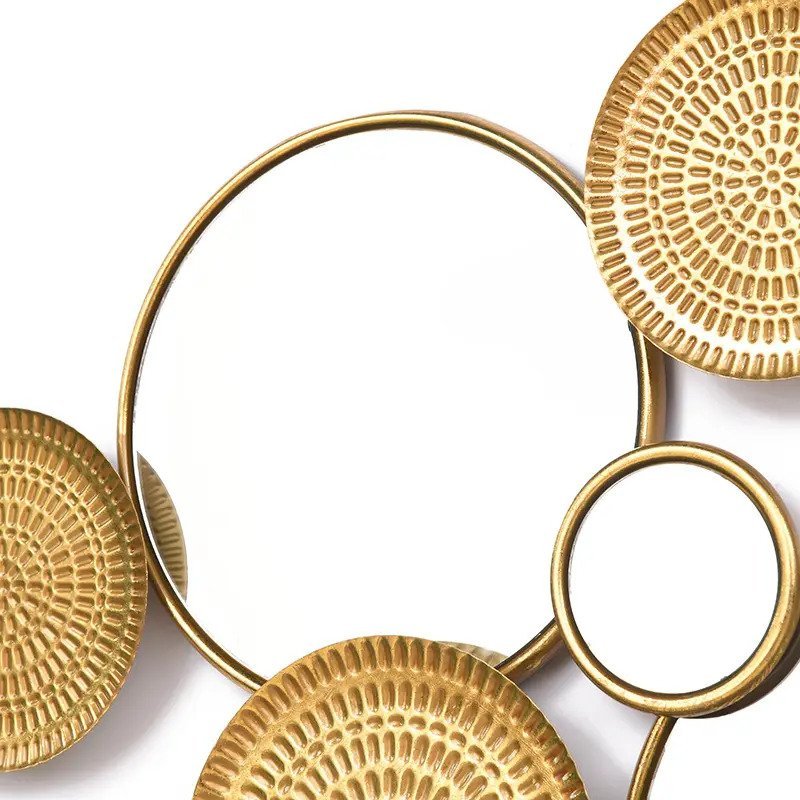 Adore Gold arc reflection wall art - Adore & Décor