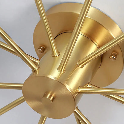 Adore Golden Hymn chandelier - Adore & Décor