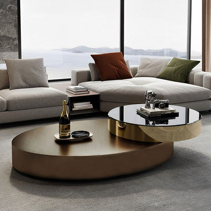 Adore golden revolving table - Adore & Décor