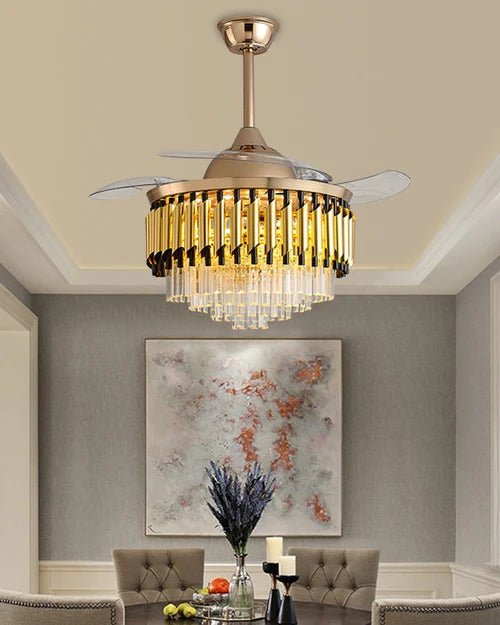 Adore golden shine fandelier - Adore & Décor