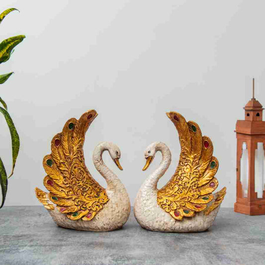 Adore golden swan pair - Adore & Décor