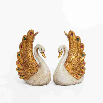 Adore golden swan pair - Adore & Décor