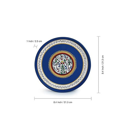 Adore Handpainted Terracotta Decorative Plates Hanging Wall Art - Adore & Décor