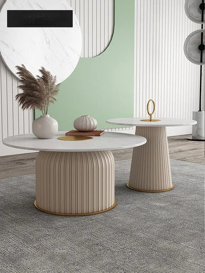 Adore leather touch statement centre table - Adore & Décor