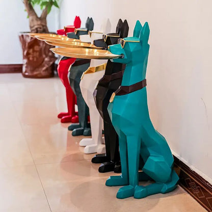 Adore lifesize doberman statue - Adore & Décor