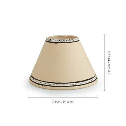 Adore Madhubani handpainted bedside lamp - Adore & Décor