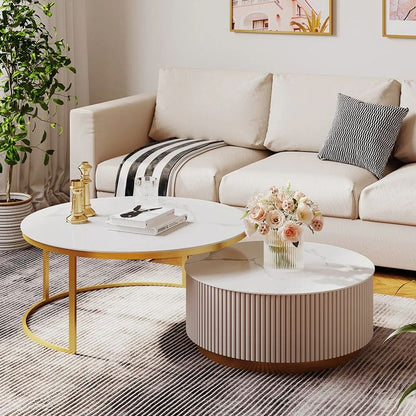 Adore Marvelous nesting table with drawer - Adore & Décor