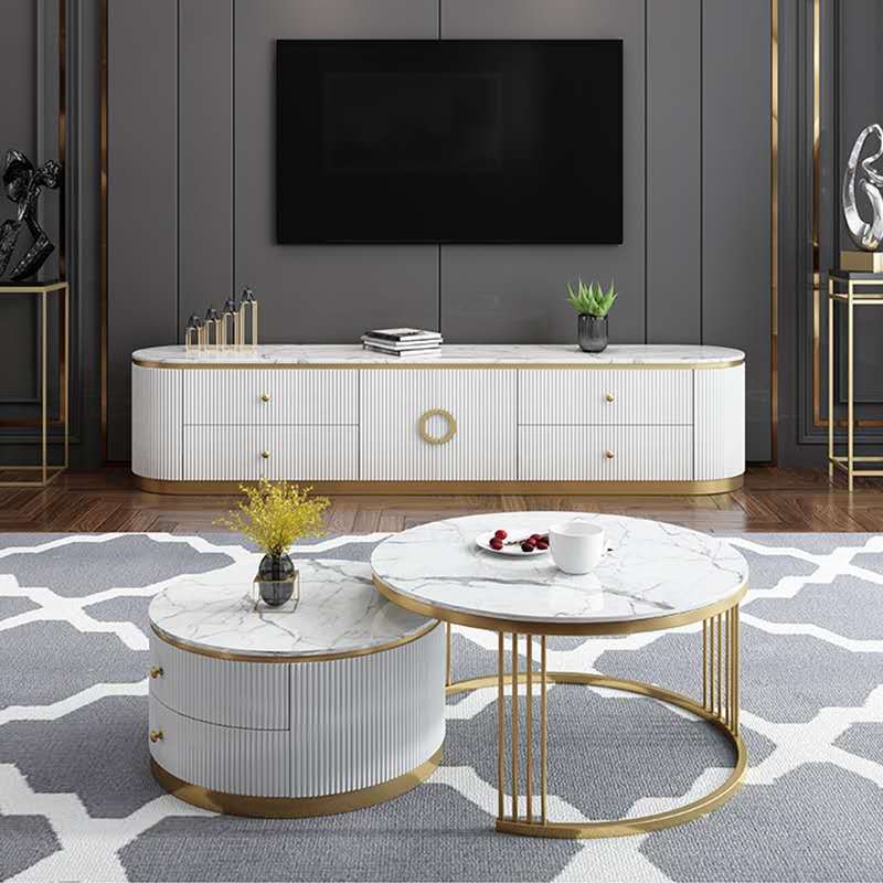 Adore Marvelous nesting table with drawer - Adore & Décor