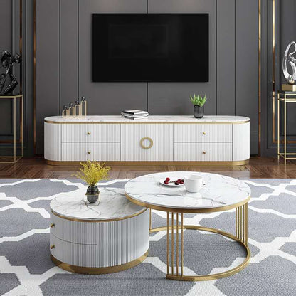 Adore Marvelous nesting table with drawer - Adore & Décor