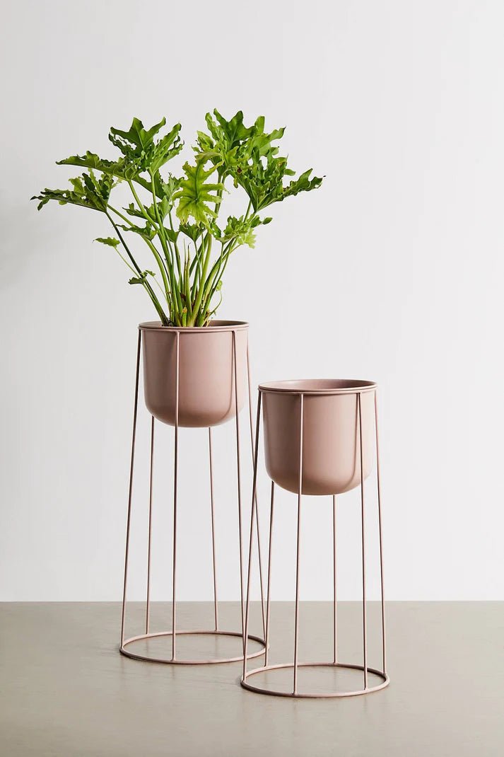 Adore Metal planters [pack of 2] - Adore & Décor