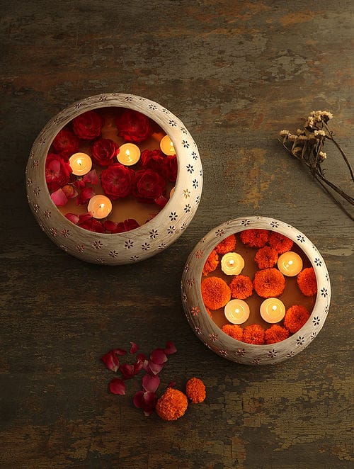 Adore Metal Urli Bowl Set - Adore & Décor