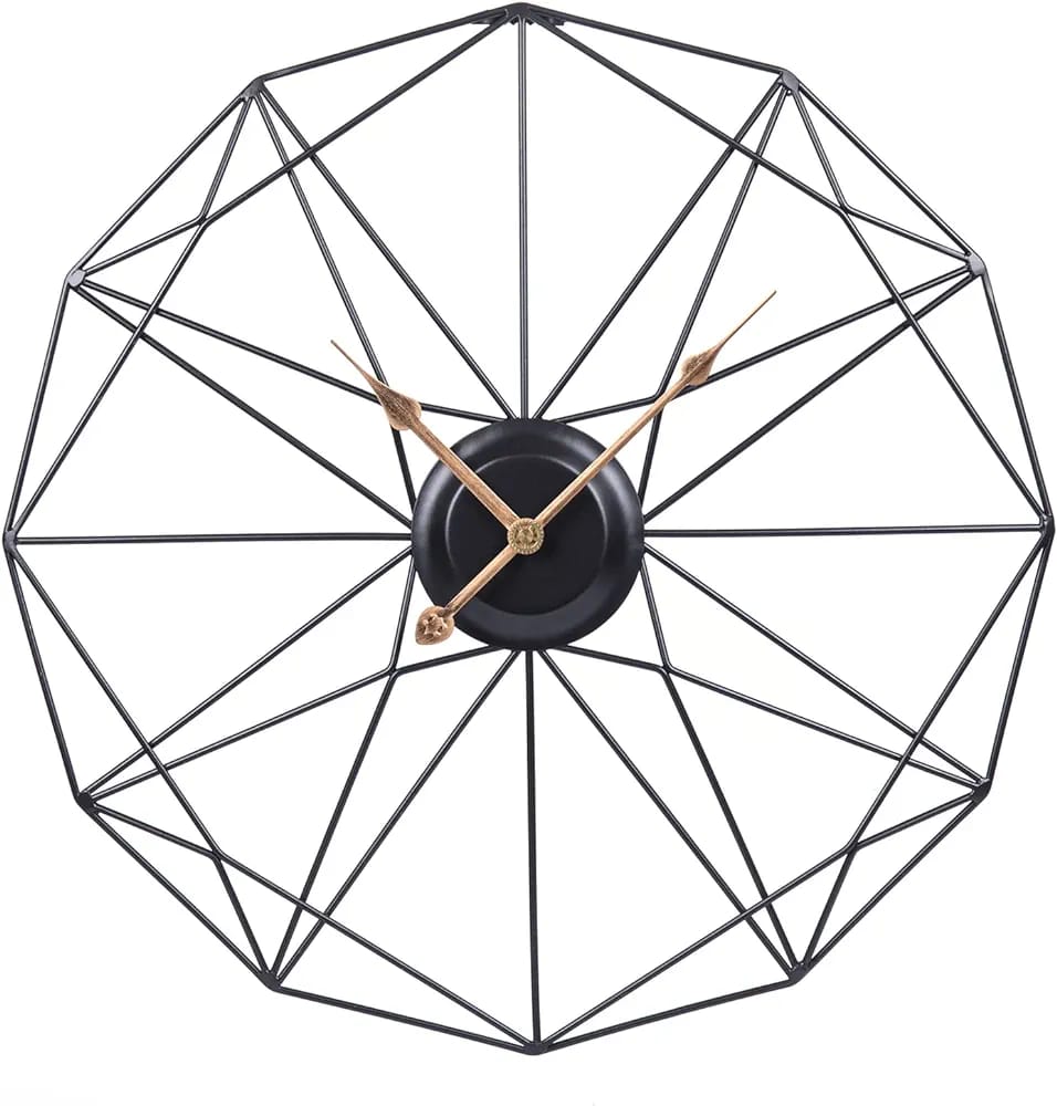 Adore Metallic Wall clock - Adore & Décor