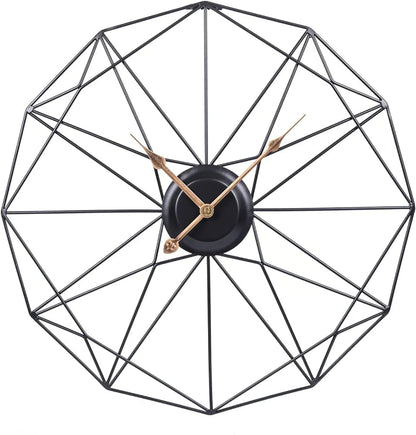 Adore Metallic Wall clock - Adore & Décor