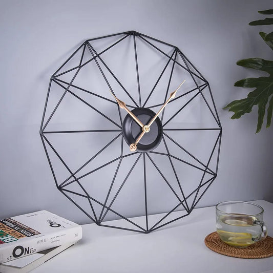 Adore Metallic Wall clock - Adore & Décor