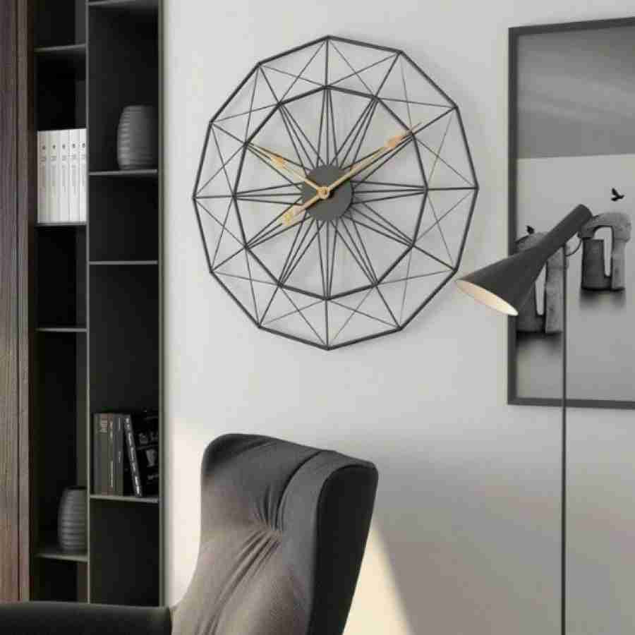 Adore Metallic Wall clock - Adore & Décor