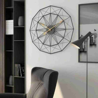 Adore Metallic Wall clock - Adore & Décor