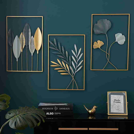 Adore minimal minister set[Hanging light, wall art, metal planter] - Adore & Décor