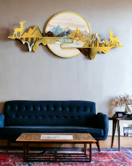 Adore moon lit night wall art - Adore & Décor