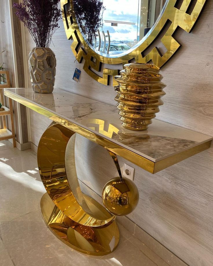 Adore Moon ring console - Adore & Décor