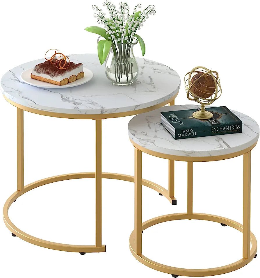 Adore Nesting Side Coffee Tables Set of 2 - Adore & Décor