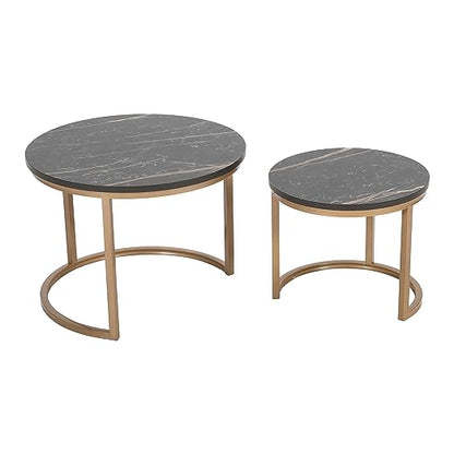 Adore Nesting Side Coffee Tables Set of 2 - Adore & Décor