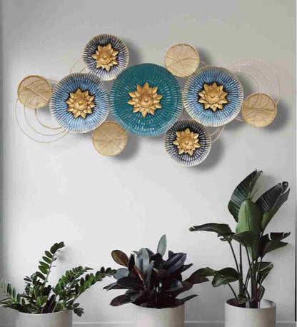 Adore Oceania plates wall art [with LED] - Adore & Décor