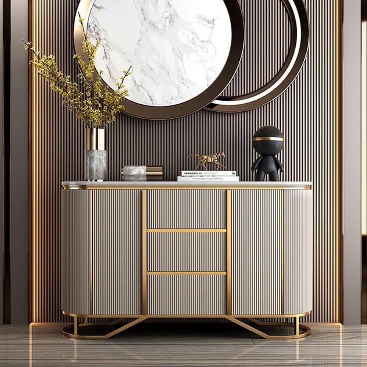 Adore premium console cum cabinet - Adore & Décor