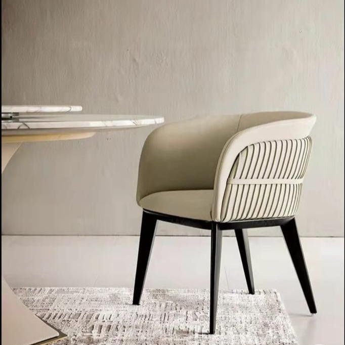 Adore Premium Leatherite Black buckle seater - Adore & Décor