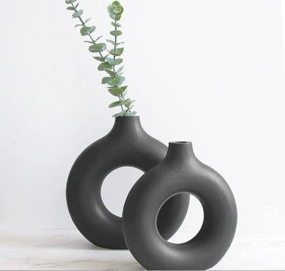 Adore Round Donut vase - Adore & Décor