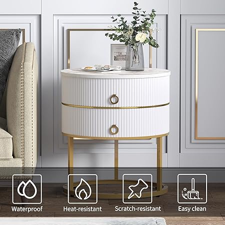 Adore Round rumble side table - Adore & Décor